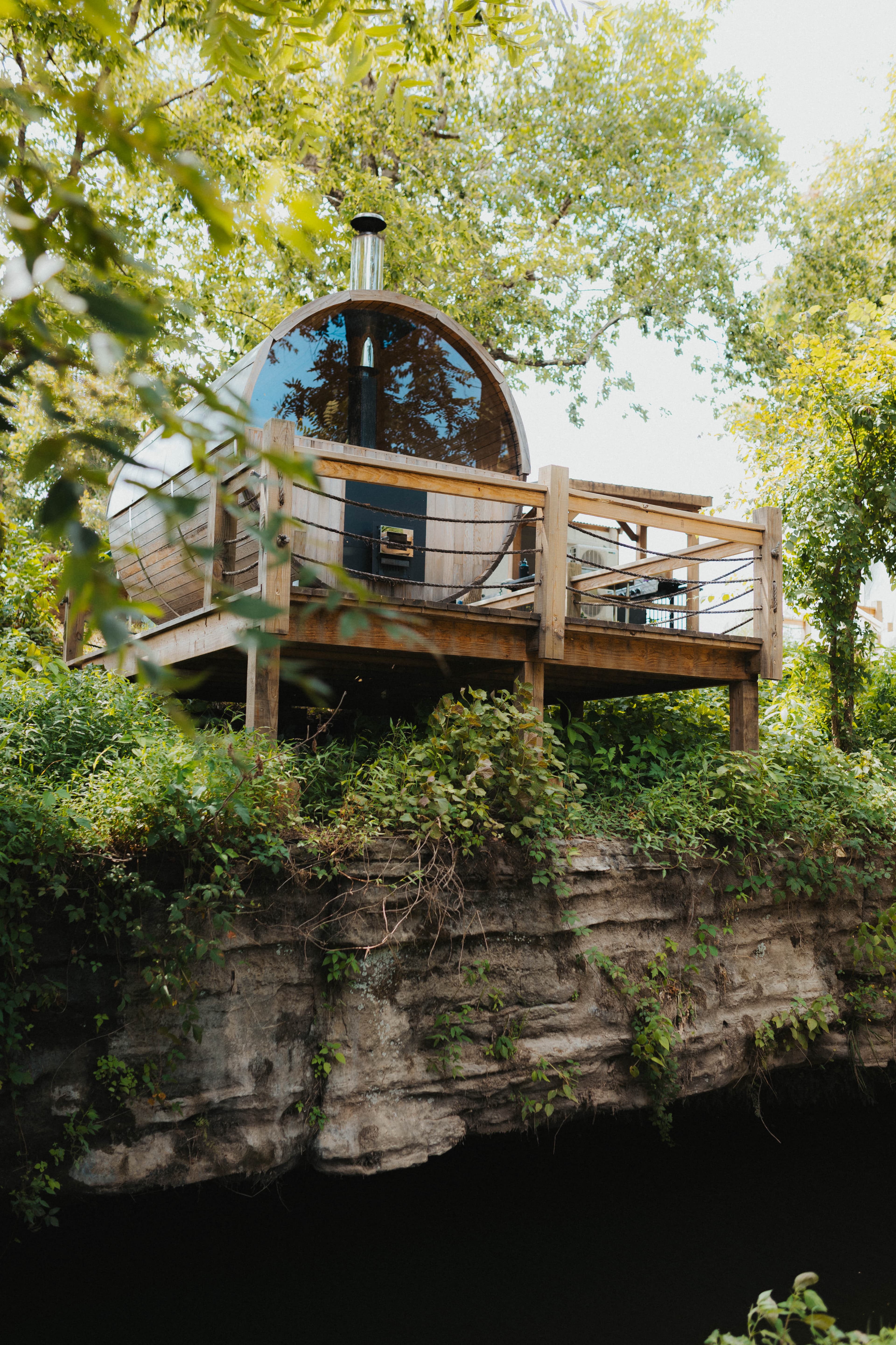 Ferncrest sauna and wellness amenities